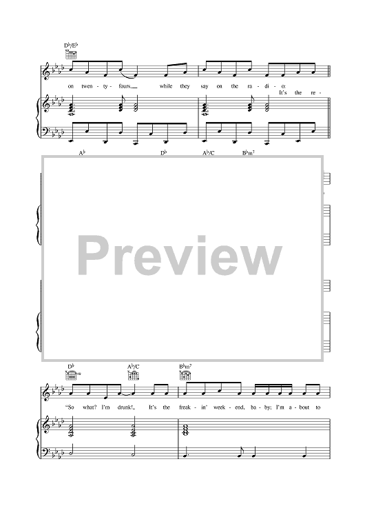 Ignition (Remix)" Sheet Music by R. Kelly for Piano/Vocal/Chords