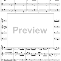 Sonata No. 4 in C major - Score