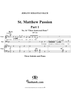 St. Matthew Passion: Part I, No. 16, "Then Answered Peter"