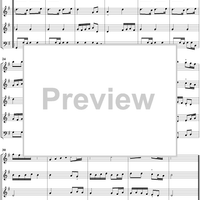 Marche du Regiment de la Calote - Score