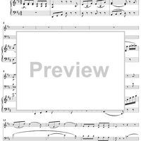 Piano Trio in D Minor K442 - Piano Score