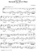 Barcarolle no. 10 in A minor - Op. 104, no. 2