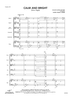 Calm and Bright (Silent Night) - Score