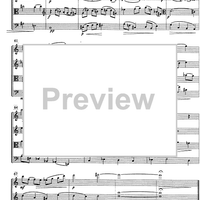 String quartet No. 1 - Score