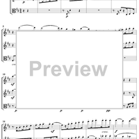 Trio in C Major, Op. 87 - Score