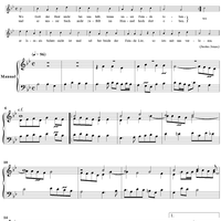 Chorale Preludes, Part II, Vom Worte Gottes und der christlichen Kirche, 25. Wo Gott der Herr nicht bei uns hält (Psalm 124)