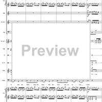 "Die Entführung aus dem Serail", Act 2, No. 14 "Vivat Bacchus, Bacchus lebe" - Full Score