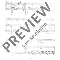Five Songs to Poems by Ludwig Uhland in D flat major - Piano Reduction
