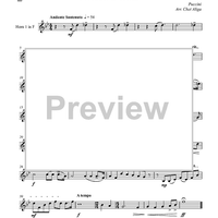 Nessun Dorma - Horn 1 in F