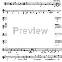 Pilgrims' March (from Italian Symphony Op.90) - Clarinet in B-flat