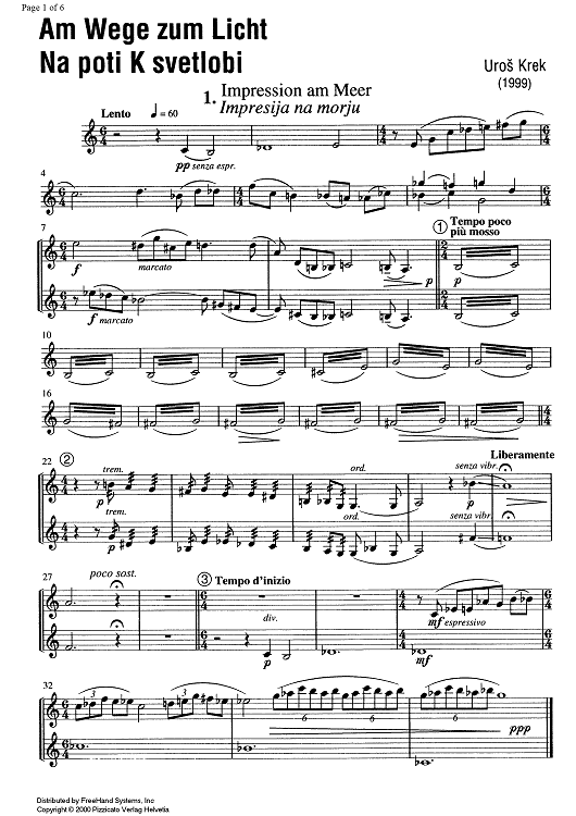 Am Wege zum Licht - Violin 2