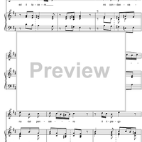 Mi consiglio col mio core - Score