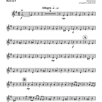 Anitra's Dance - Horn in F