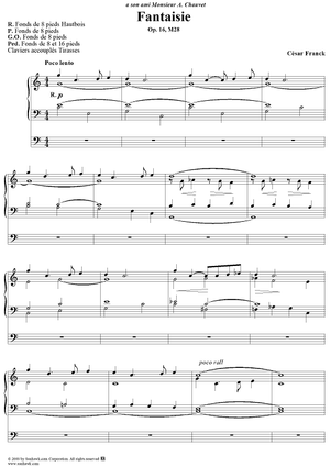 Fantaisie in C Major, Op. 16