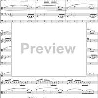 Quintet in C Major, Movement 1 - Score