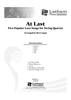At Last - Five Popular Love Songs - Score