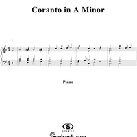 Coranto in A Minor