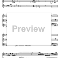Three Part Sinfonia No. 2 BWV 788 c minor - Score