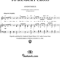 Ride a Cock-Horse to Banbury Cross