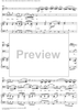 "Hier, in meines Vaters Stätte", Aria, No. 3 from Cantata No. 32: "Liebster Jesu, mein Verlangen" - Piano Score