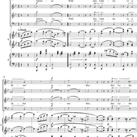 Schwarzer, Wald, dein Schatten - No. 12 from "Neue Liebeslieder Waltzes"  Op. 65