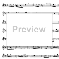 Sonata A Major BWV 1014 - Score