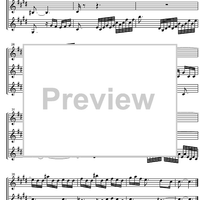 Three Part Sinfonia No.15 BWV 801 b minor - Score