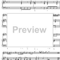 Sonata e minor - Score