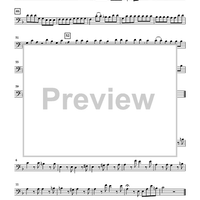 Quintet in the Key of Flexible (TWV 44:11) - Cello 1 (for Viola 2)