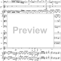 Sinfonia, from "La Finta Semplice", K46a (K51) - Full Score