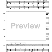 The Last Rose of Summer - Piano Score