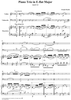 Piano Trio in E-flat Major, HobXV/29 - Piano Score