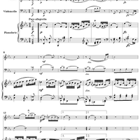 Piano Trio in E-flat Major, HobXV/29 - Piano Score