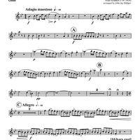 Overture in B-flat, D. 470 - Oboe