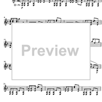 Suite Quindicesima in Re Op.33 - Guitar