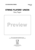 String Players' Union - Score
