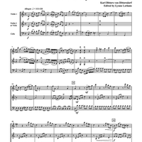 Six String Trios: Trio VI in C Major - Score