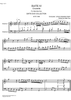 Suite  4 F Major BWV 809 - Score