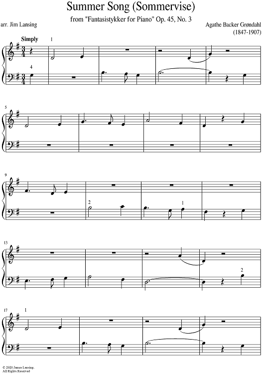 Summer Song (Sommervise)