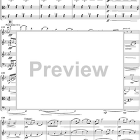 String Quartet in F Major, Movement 1 - Score
