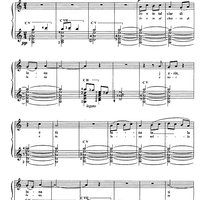 Tal clar di luna - Score