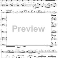 Cello Sonata No. 1 in E Minor - Piano Score