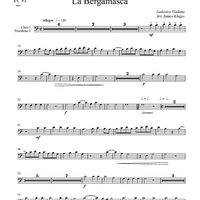La Bergamasca - Choir 1, Trombone 2