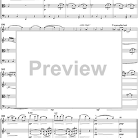 String Quartet in F Major, Movement 1 - Score