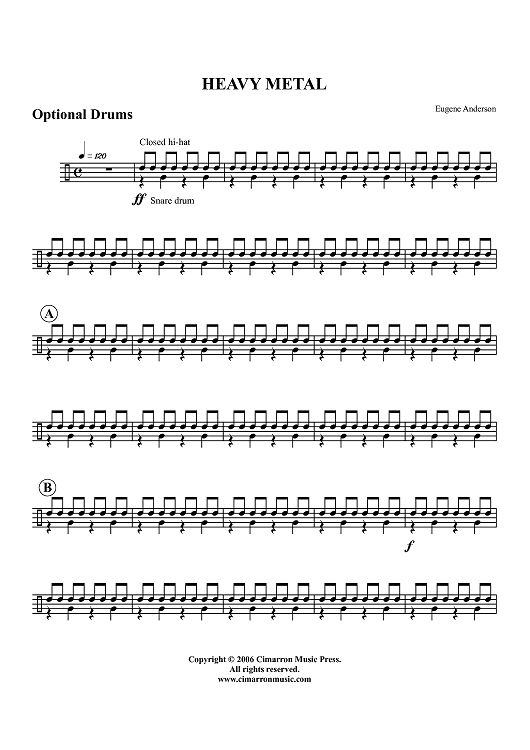 Heavy Metal - Drums