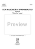 Ten Marches in Two Minutes - Score
