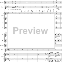 "Nelle guerre d'amore", No. 25 from "La Finta Semplice", Act 3, K46a (K51) - Full Score