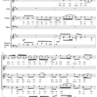 "Es war ein wunderlicher Krieg" (chorus), No. 5 from Cantata No. 4