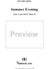 Lyric Pieces Book 10, Op. 71, No. 2: Summer Evening