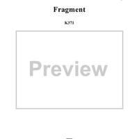 Concert-Rondo for Horn, K371